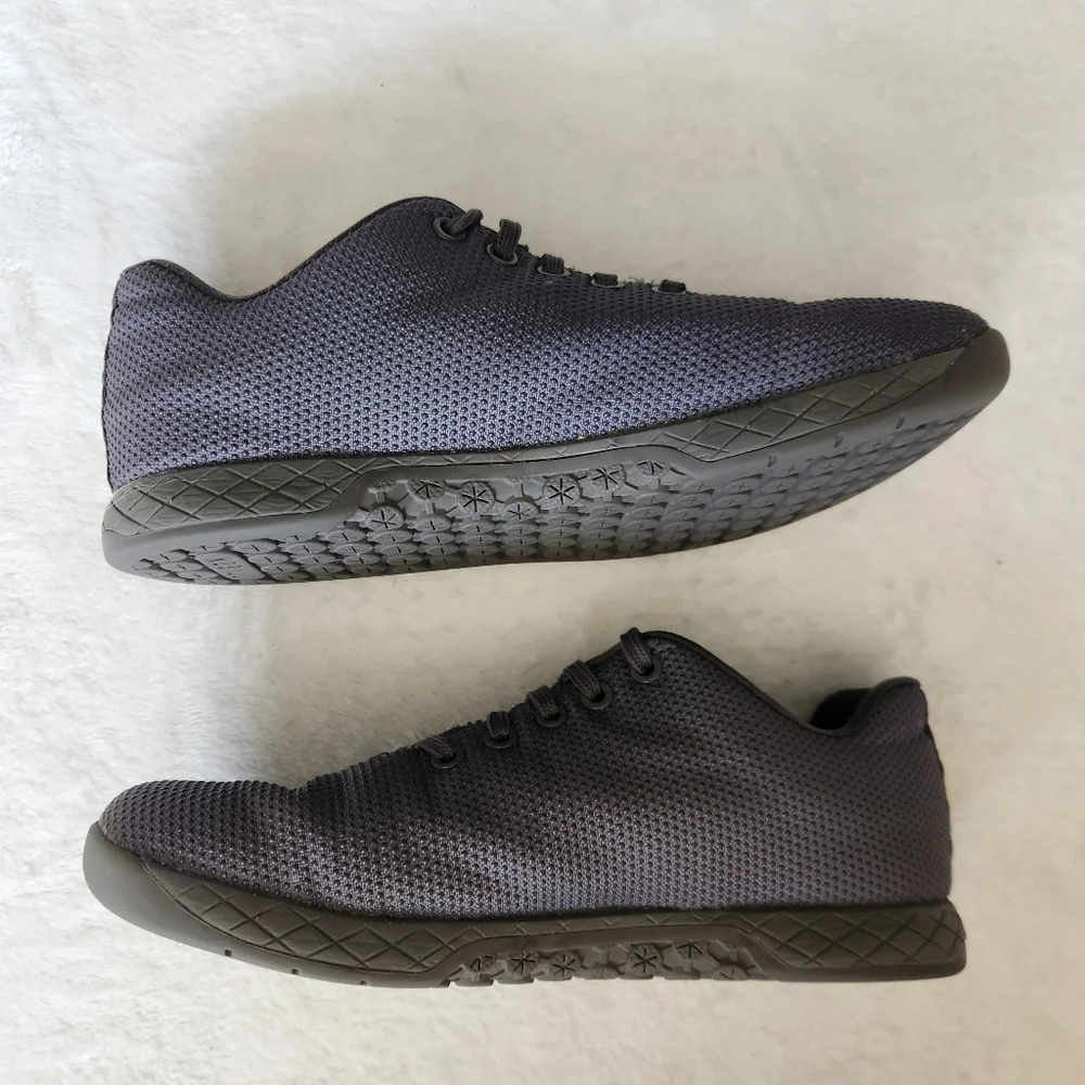 Nobull Trainers Super Fabric Shoes No Grey Mens 7.5‎ Women's 9